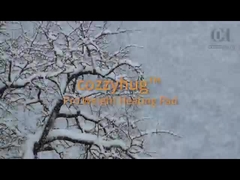 Pad pemanas dengan fungsi inframerah dan ion negatif